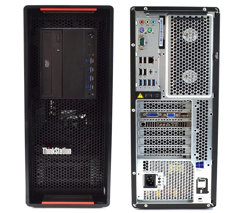 Với các cổng kết nối phổ biến, PC Lenovo Thinkstation hỗ trợ liên kết mượt mà với thiết bị ngoại vi PC Lenovo Thinkstation có đầy đủ cổng USB 3.1, LAN RJ45, đảm bảo kết nối ổn định