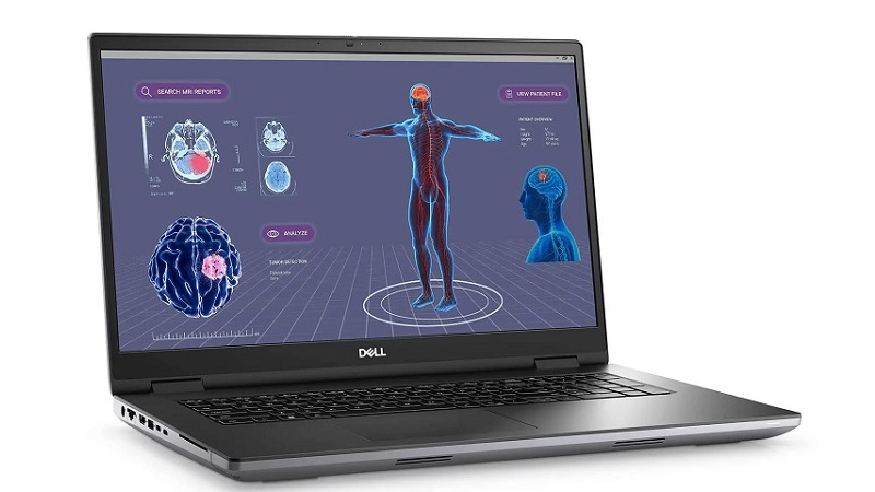 Dell Precision 7680, máy trạm đồ họa mạnh mẽ, hiệu suất ấn tượng