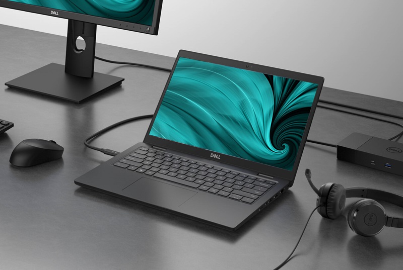 Màn hình 14 inch HD, card Intel UHD Graphics, xử lý đồ họa cơ bản Máy có thiết kế mỏng, sang trọng, dễ mang theo