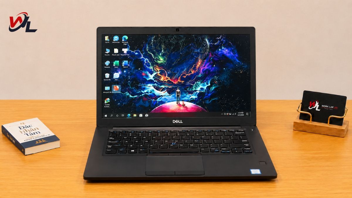 Dell Latitude 7490 sở hữu thiết kế mỏng nhẹ, sang trọng Thiết kế mỏng nhẹ
