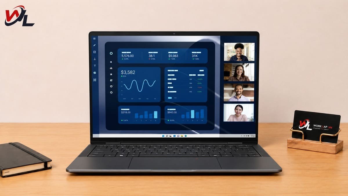 Laptop Dell Latitude linh hoạt, cao cấp