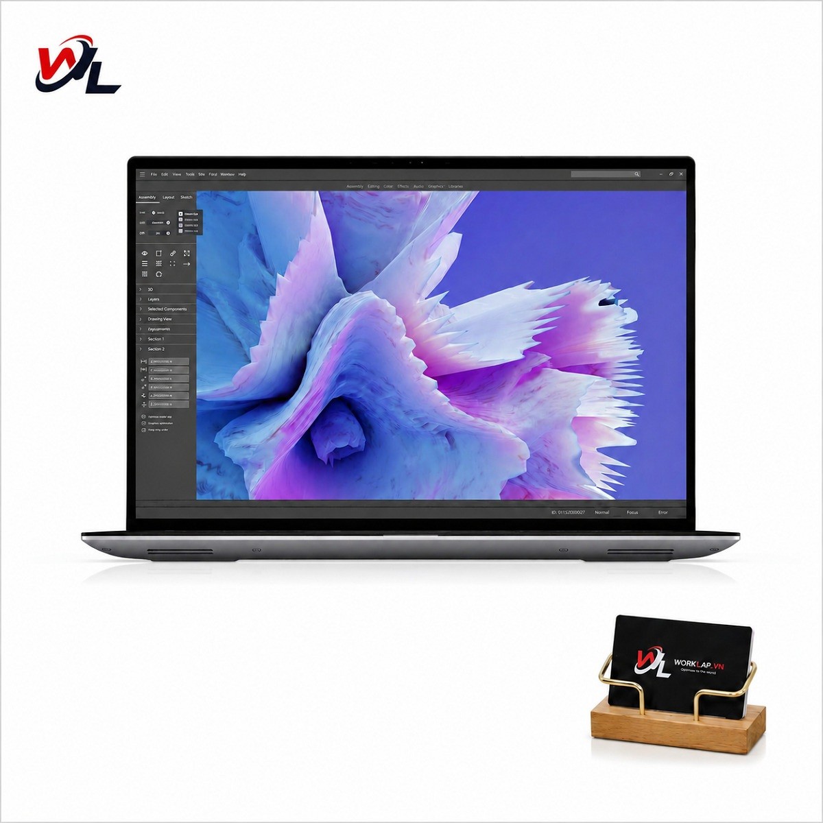 Hình thực tế Dell Precision 5480 tại WorkLap 02