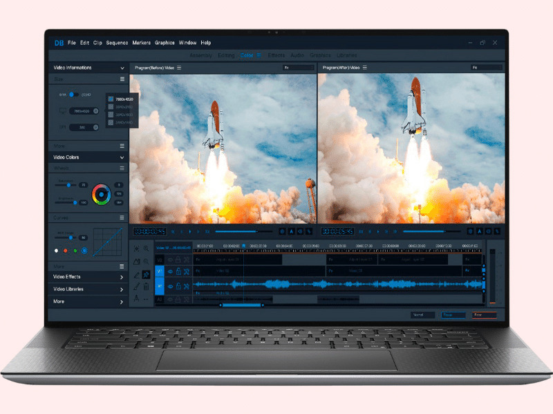 Dell Precision 5550 chỉnh sửa ảnh nhanh chóng