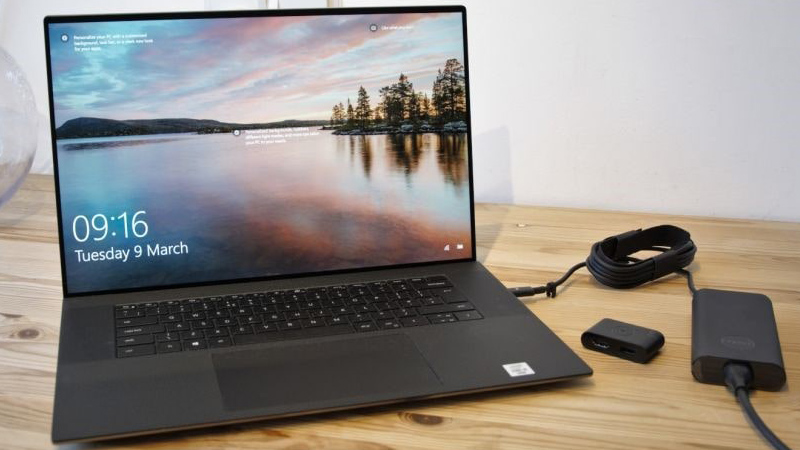 Dell Precision 5750 thiết kế cao cấp, mạnh mẽ Dell Precision 5750 có thiết kế sang trọng