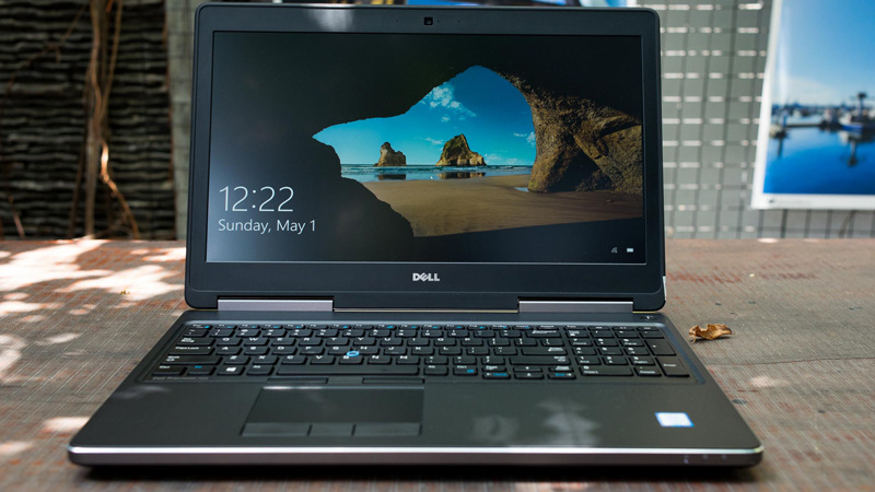 Dell Precision 7510 có thiết kế mỏng nhẹ