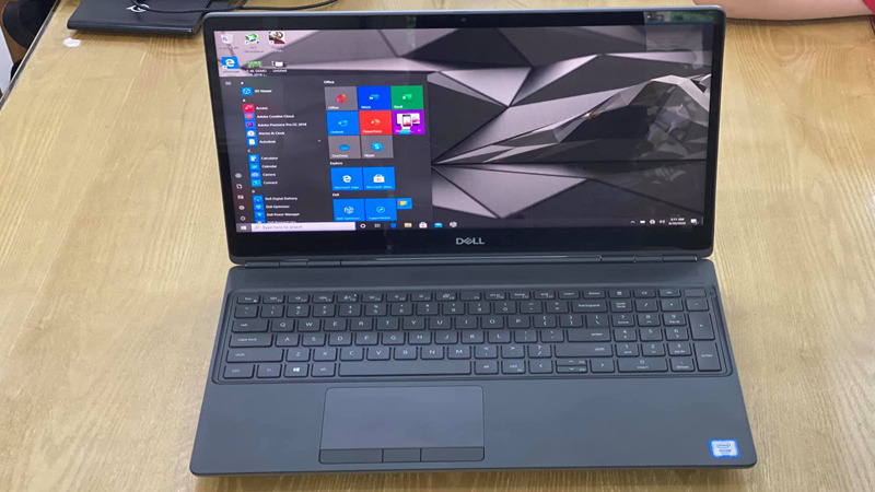 Dell Precision 7550 có hiệu suất ổn định Dell Precision 7550 được thiết kế cao cấp, dễ di chuyển