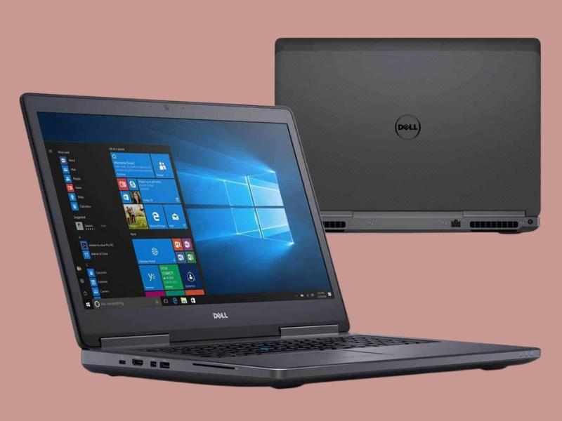 Dell Precision 7720 là laptop đồ họa ấn tượng dưới 10 triệu, nổi bật với thiết kế vỏ kim loại chắc chắn và sang trọng