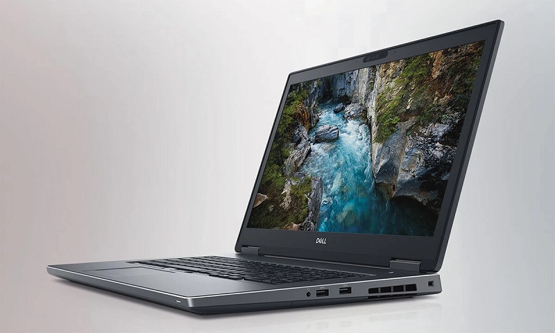 Thiết kế bền bỉ với vỏ carbon, phù hợp cho công việc đồ họa chuyên nghiệp Dell Precision 7730 là laptop đồ họa mạnh với màn hình 17.3 inch FHD lớn