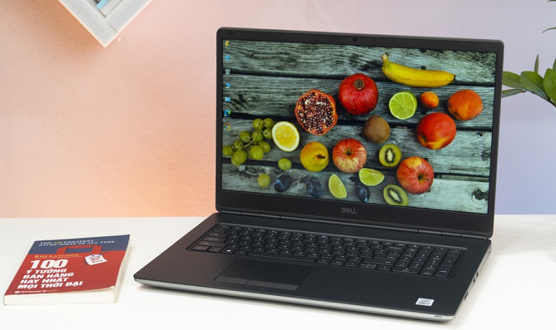 Dell Precision 7750 là laptop đồ họa dưới 25 triệu với thiết kế chắc chắn và vỏ kim loại