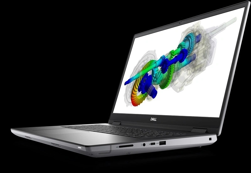Cấu hình Dell Precision 7770 xử lý tốt các tác vụ đồ họa nặng