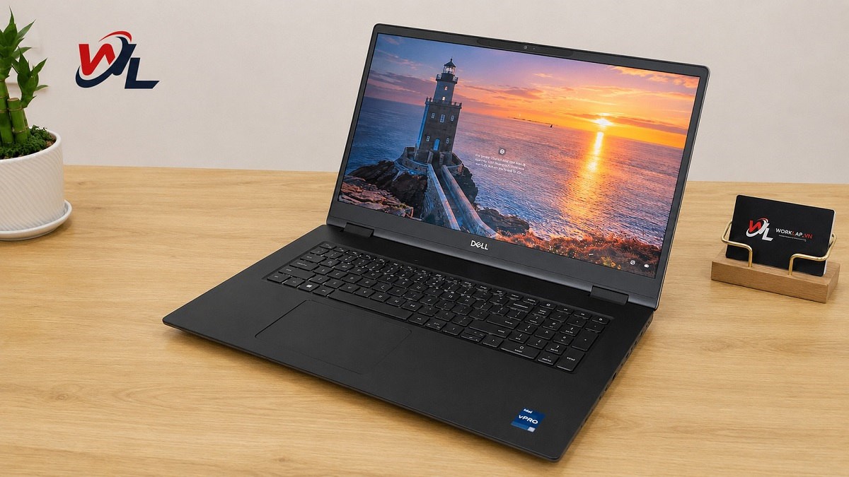 Dell Precision 7770 có thiết kế hiện đại, sang trọng Thiết kế hiện đại