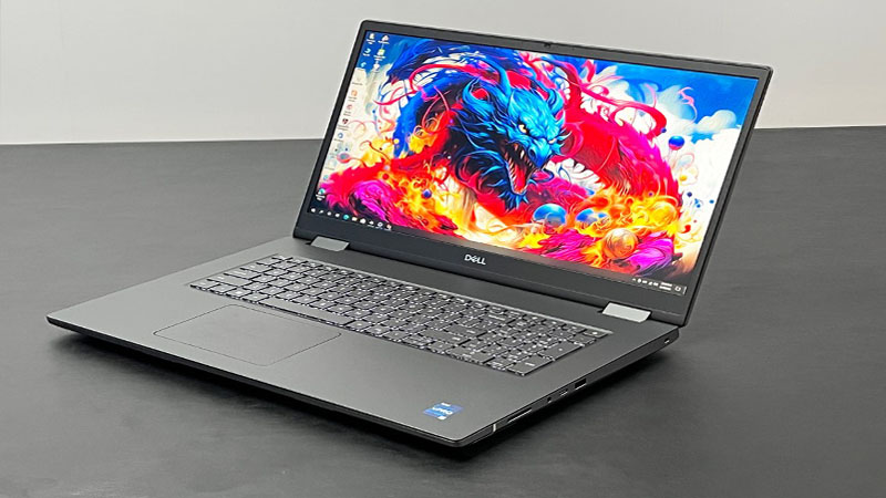 Dell Precision 7780 thiết kế cao cấp, độ phân giải cao