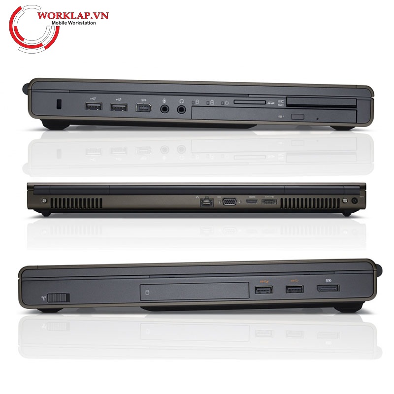 dell precision m6800 cổng kết nối