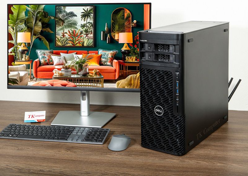 Thiết kế hoàn hảo của dòng Dell Precision Thiết kế ấn tượng của dòng máy trạm Dell Precision
