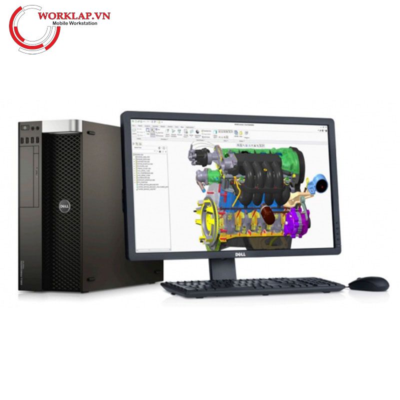 Một mẫu máy tính để bàn hiện đại