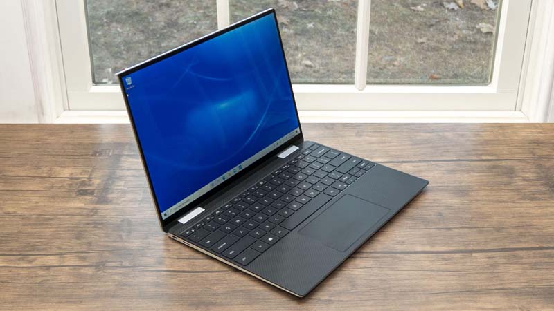 Dell XPS 9310 2in1 được thiết kế mỏng nhẹ dễ di chuyển Dell XPS 9310 2in1 có màn hình siêu mỏng