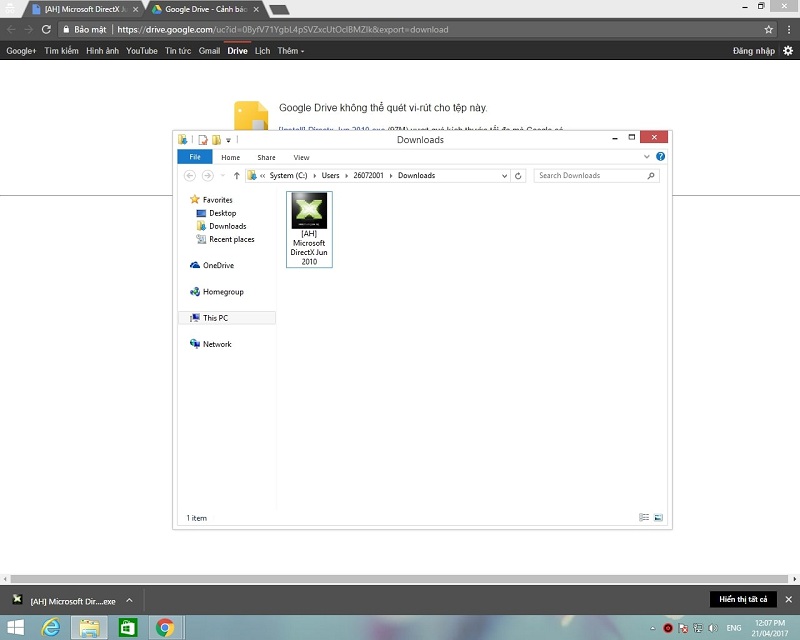 Directx 9.0c cài đặt trên win 7