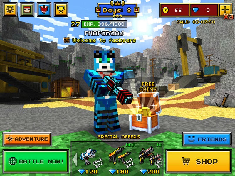 Game Pixel Gun 3D trên PC