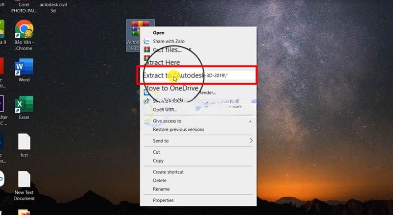 Giải nén Autodesk Civil 3D 2019 Giải nén Autodesk Civil 3D 2019