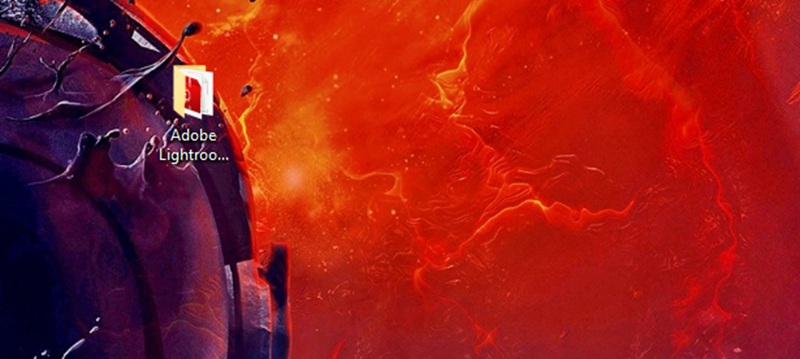 Giải nén tệp cài đặt Lightroom 2018 sao khi tải về