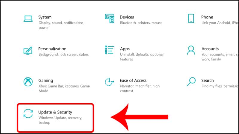 Truy cập Control Panel để gỡ bản cập nhật KB971033