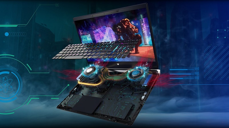 Khả năng tản nhiệt hiệu quả giúp laptop gaming bền bỉ và hiệu năng cao Laptop gaming có công nghệ tản nhiệt hiện đại giúp máy luôn mát khi chạy game nặng