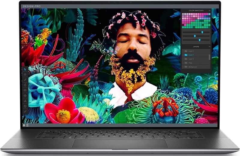 RAM 32GB DDR5, SSD 512GB cho trải nghiệm làm việc mượt mà Dell Precision 5770 i7 với 14 nhân, xung nhịp 4.8GHz, hiệu năng mạnh mẽ