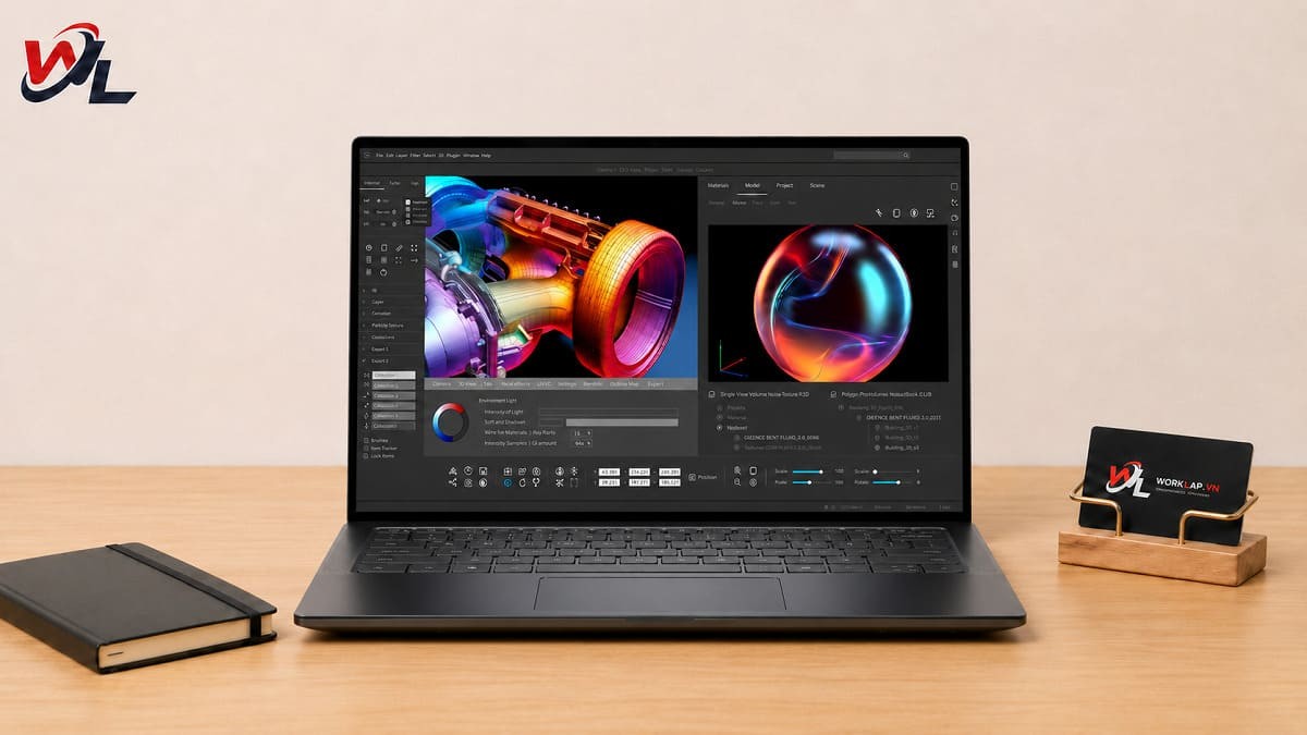 Cấu hình có Intel Core Ultra và RTX Ada mạnh mẽ