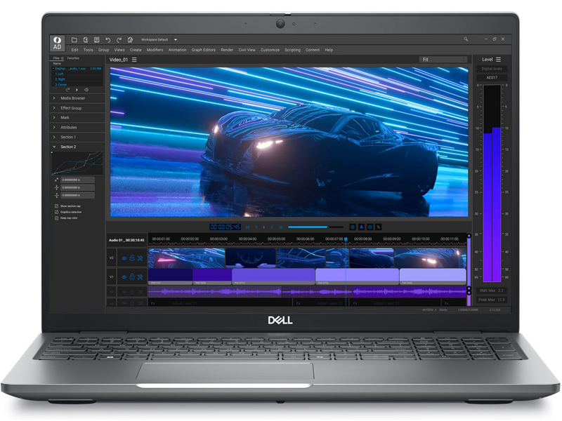 Với chip Intel Core i7 và card đồ họa Nvidia Quadro P620 xử lý mượt mà tác vụ đồ họa