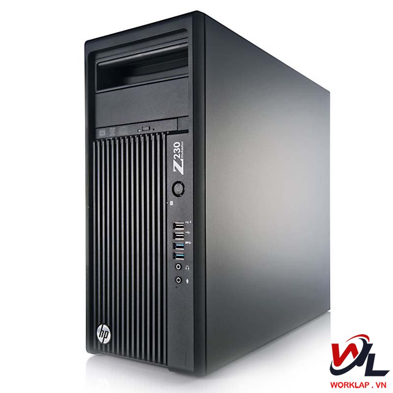 Thiết kế cứng cáp, hầm hố của HP Workstation Z230
