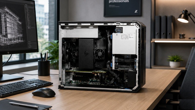 HP Z Workstation đáp ứng tốt các yêu cầu chuyến sâu HP Z Workstation đáp ứng tốt các yêu cầu thiết kế