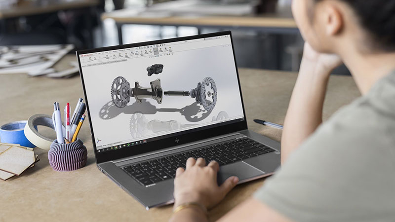 Được trang bị card đồ họa Nvidia Quadro rời chuyên dành cho đồ họa