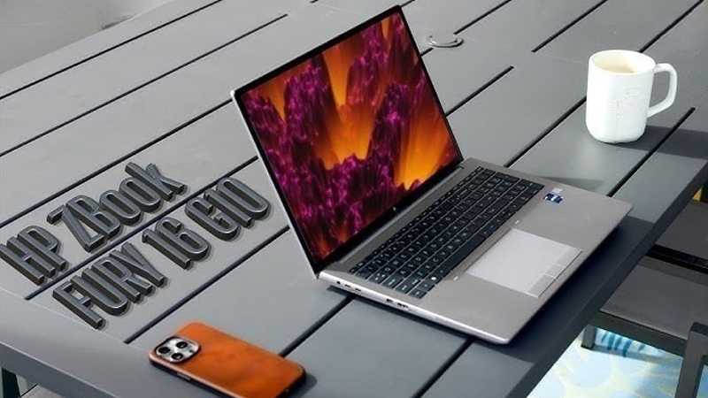Laptop ZBook Fury nhỏ gọn hiệu suất mạnh mẽ