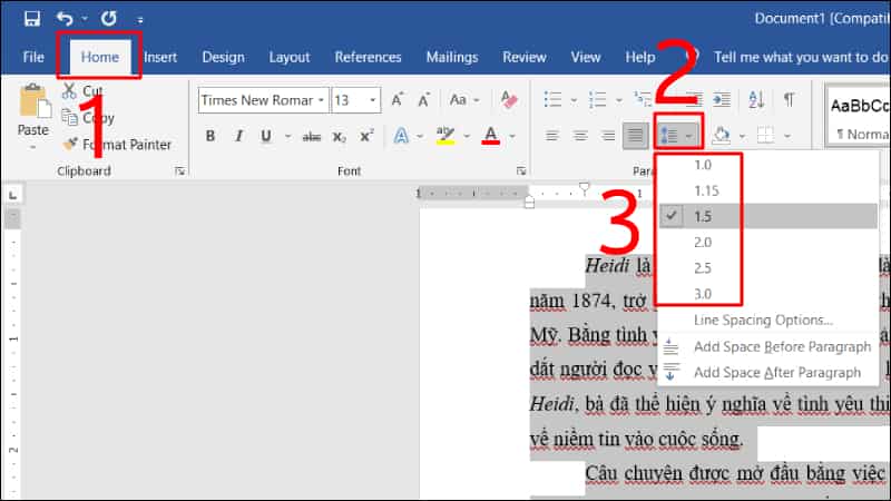 Giãn cách dòng khi văn bản quá dày, khó đọc và thiếu thoáng Thực hiện giãn cách dòng để trình bày văn bản rõ ràng, chuyên nghiệp hơn