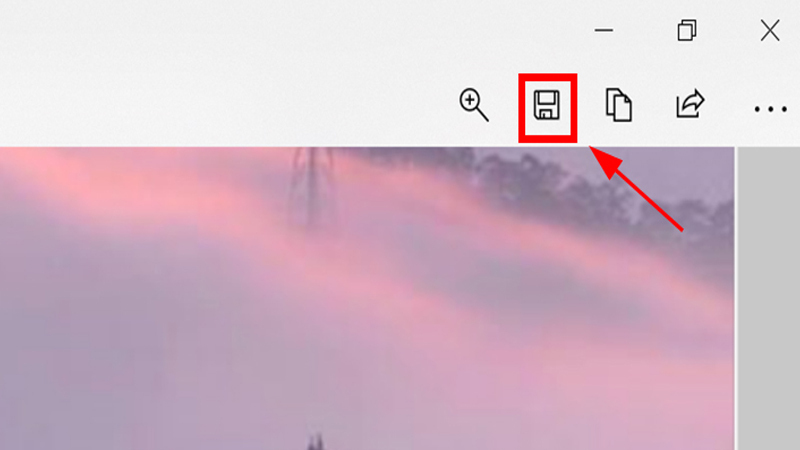Ấn nút Save để lưu ảnh chụp màn hình laptop MSI Ấn nút Save để lưu ảnh