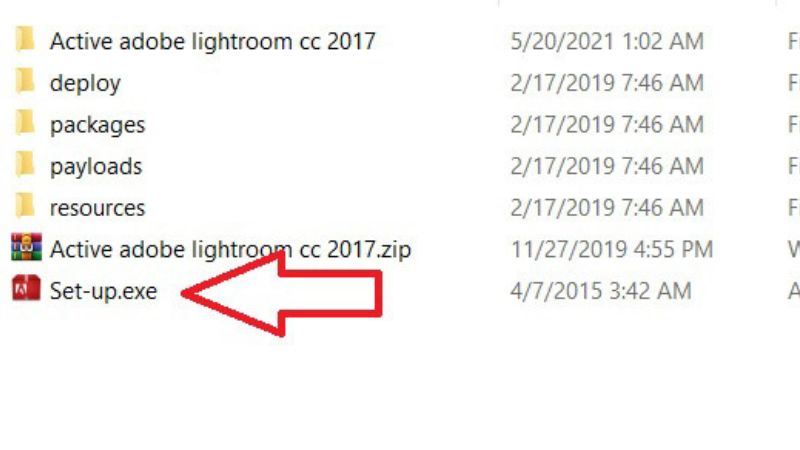 Chọn file Setup.exe để bắt đầu cài đặt Chọn file Setup.exe để bắt đầu cài đặt