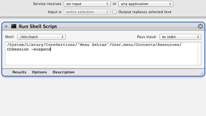 Nhập lệnh /System/Library/CoreServices/