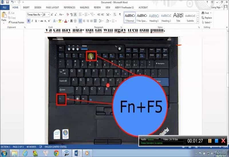 Nhấn nút bật Wi-Fi vật lý trên laptop để khởi động