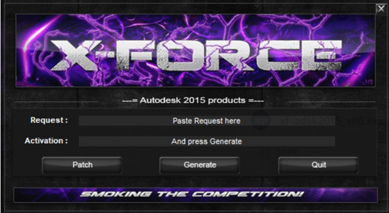 Khởi động Keygen xforce autocad 2015 Khởi động Keygen xforce autocad 2015