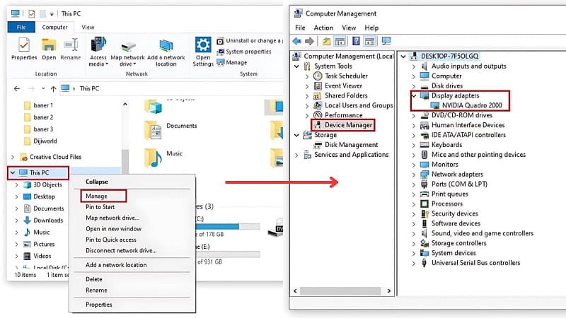 Thực hiện theo hướng dẫn để kiểm tra card