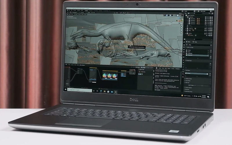 Dell Precision 7750 laptop 17 inch chuyên dành cho đồ họa Dell Precision 7750 laptop 17 inch chuyên dành cho đồ họa