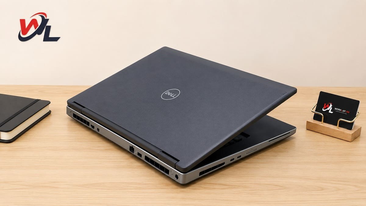 Với thiết kế đa dạng cổng, Dell Precision 7740 dễ dàng đáp ứng nhu cầu kết nối của người dùng Máy trang bị đầy đủ cổng kết nối, thuận tiện cho việc kết nối ngoại vi