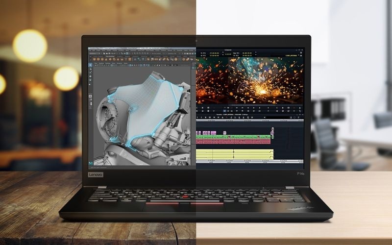 Dựng hình ổn định với laptop Lenovo ThinkPad P17 Gen 2 Dựng hình mượt mà với laptop Lenovo ThinkPad P17 Gen 2