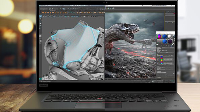 Laptop Lenovo đồ họa được thiết kế màn hình chất lượng cao phù hợp thiết kế đồ họa