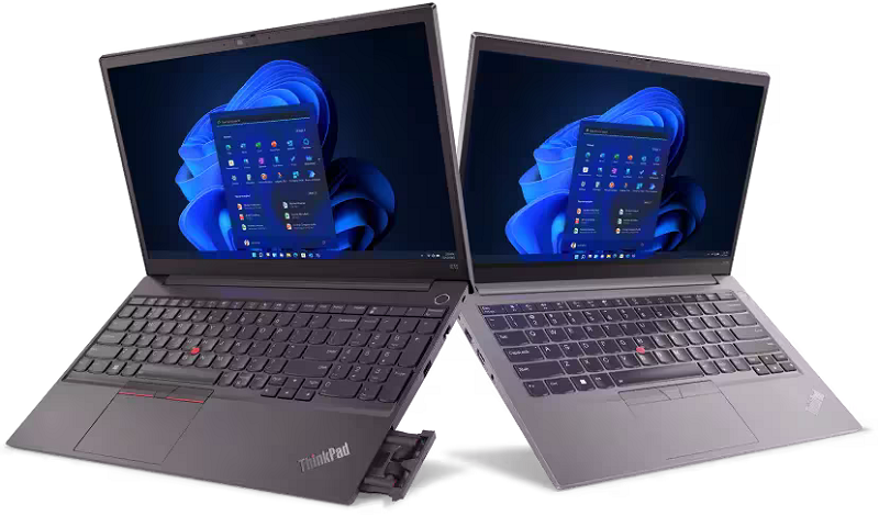 Thiết kế mỏng nhẹ và bàn phím thoải mái giúp Laptop Lenovo Thinkpad E Series dễ dàng mang theo