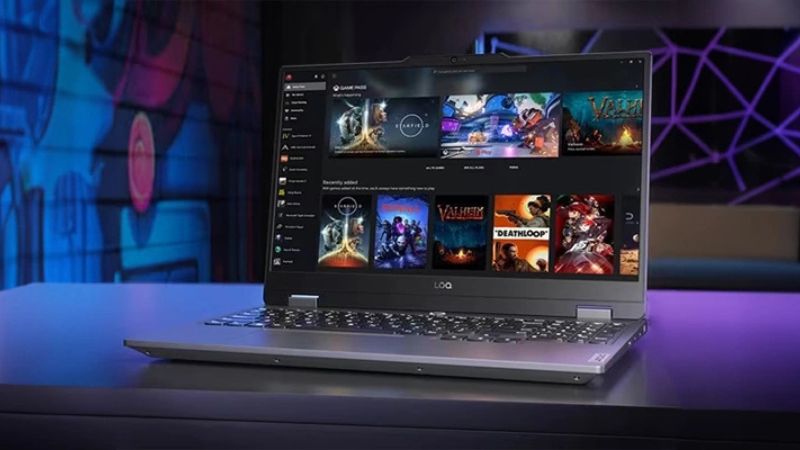 Lenovo LOQ 15IRX9 83DV00UFVN thiết kế mạnh mẽ, tinh tế