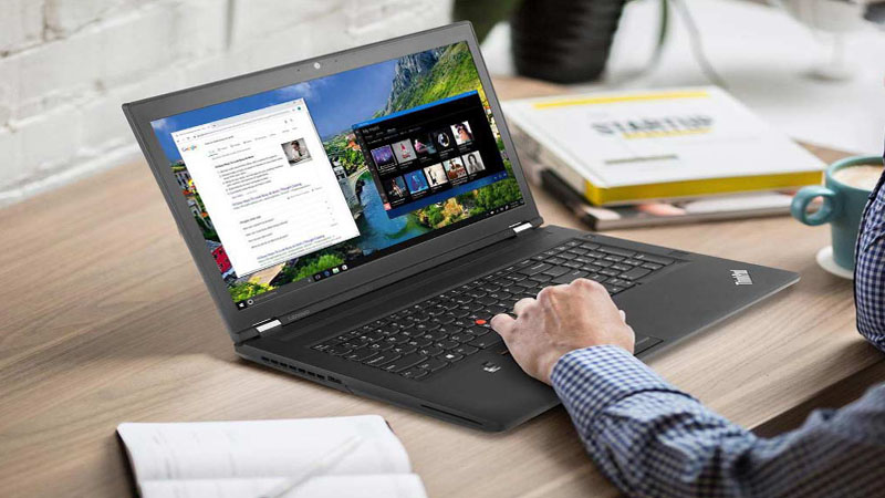 Lenovo ThinkPad P72 có thiết kế đơn giản