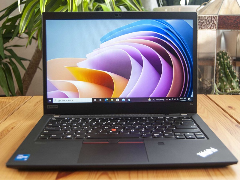 Lenovo ThinkPad T14 Gen 2 cho hình ảnh sắc nét