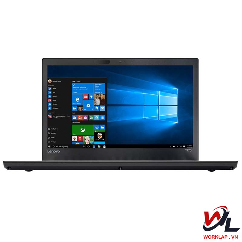 Lenovo ThinkPad T470 được trang bị một màn hình 14 inch