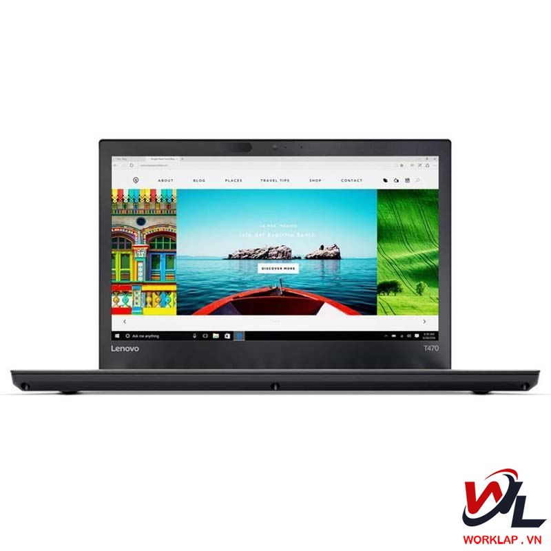 Lenovo ThinkPad T470 có kiểu dáng thiết kế đẹp, hình chữ nhật